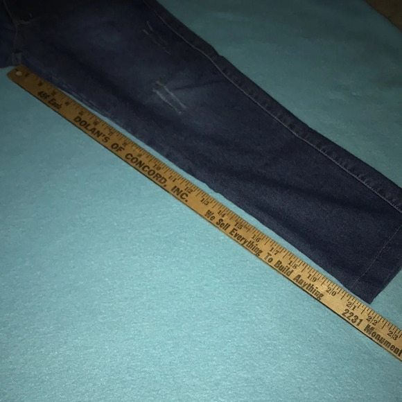 ISMALU distressed jeans blue made in Brazil size 14 - Picture 7 of 7
